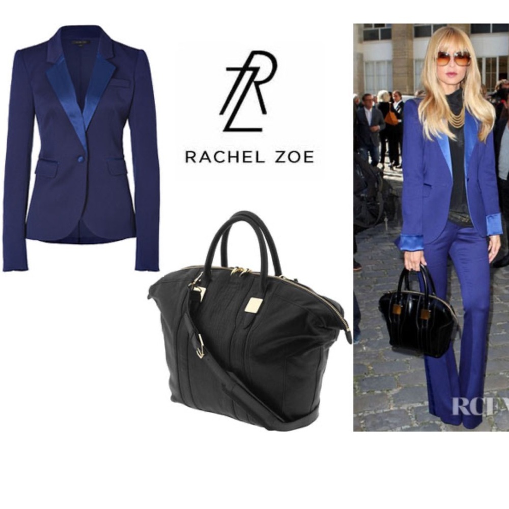 NWT - Rachel Zoe Tuxedo Jacket size 10 - Picture 6 of 6